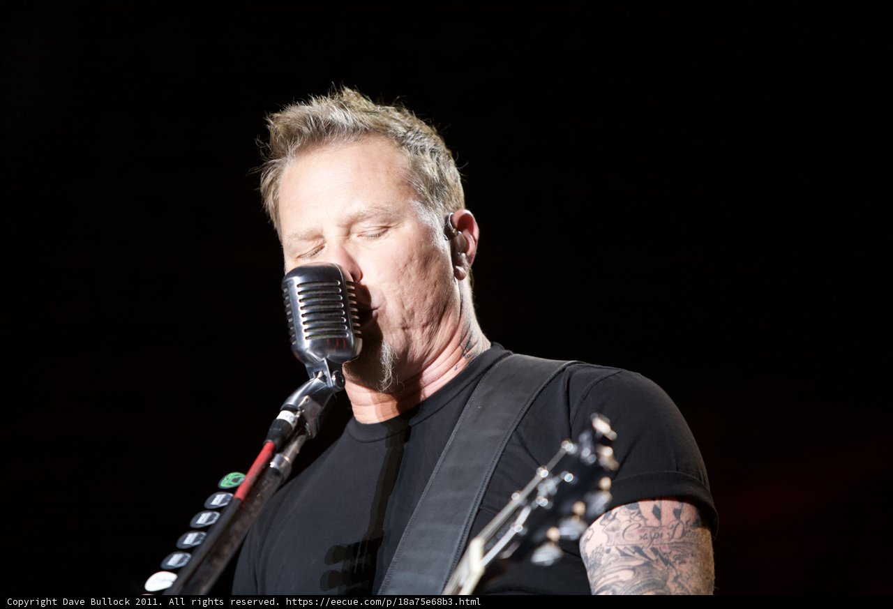 James Hetfield Rocks the Stage with Metallichead