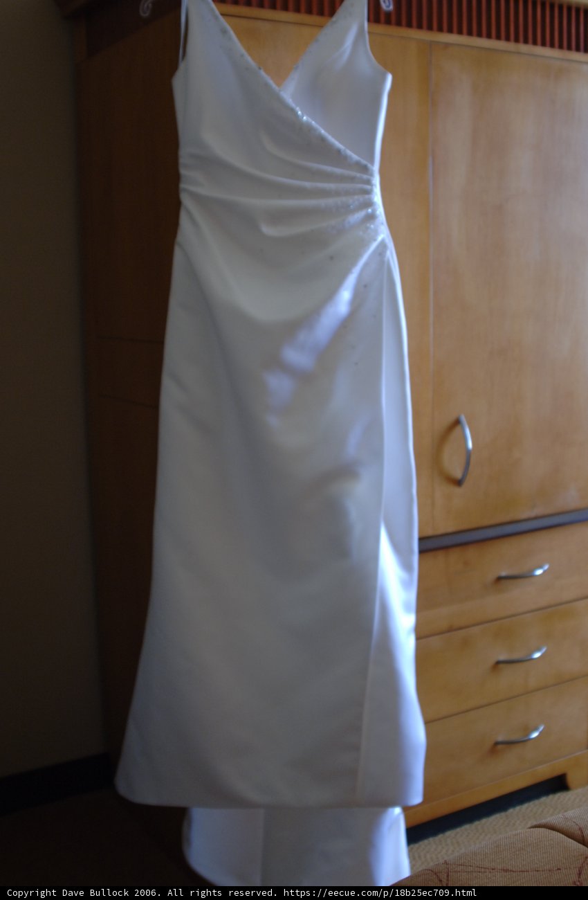 Elegant White Wedding Dress
