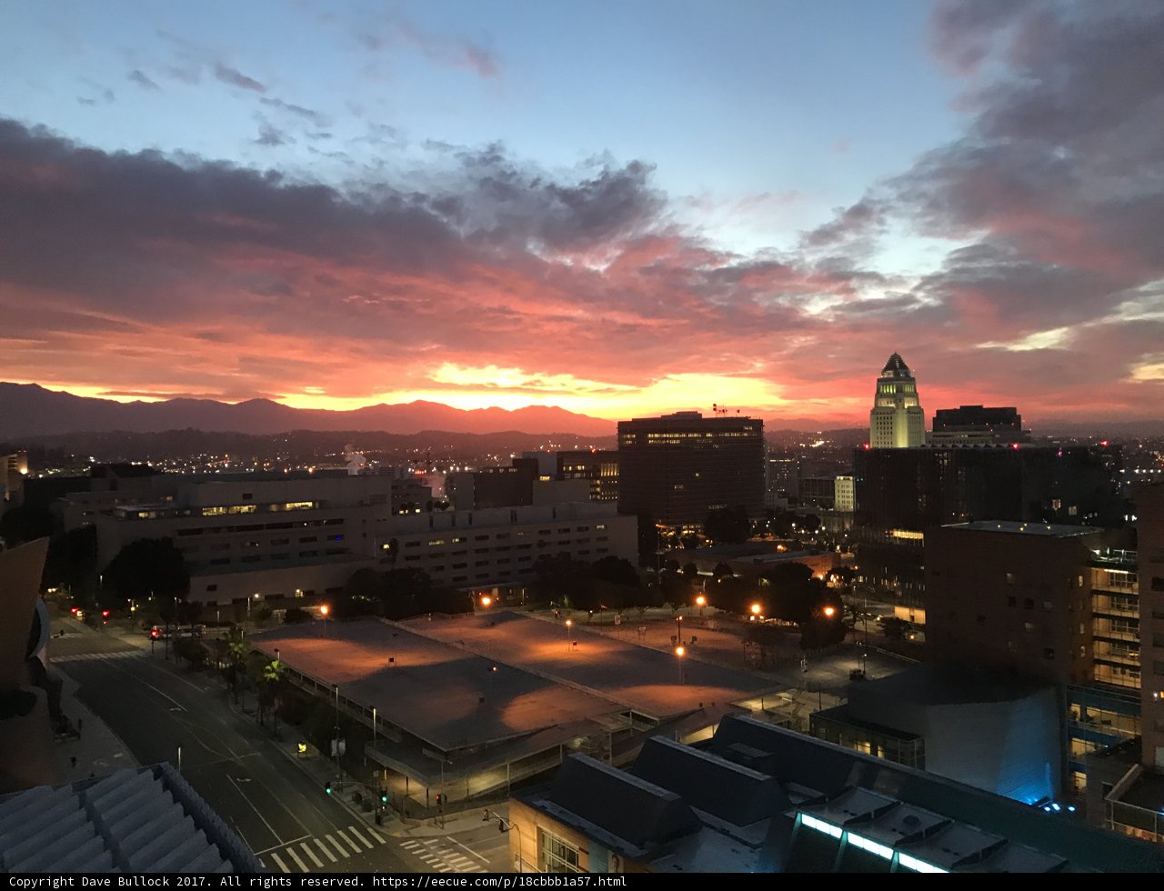 Sunset Over the San Francisco Metropolis