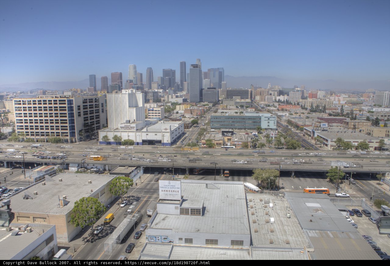 Aerial View of the Urban Metropolis