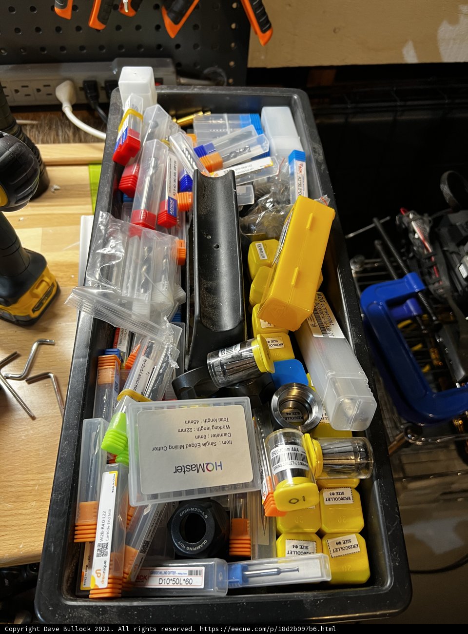 Organized Tools in a Tray