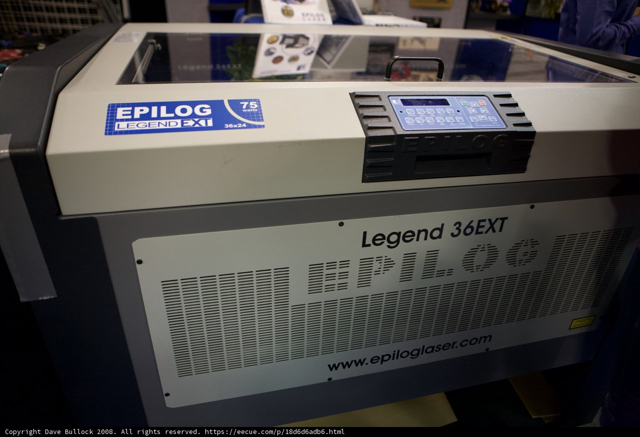 Epilog Legend 535G Laser Engraver in Action