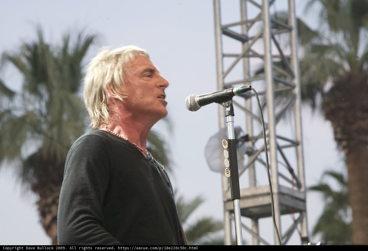 Paul Weller Rocks Coachella 2009