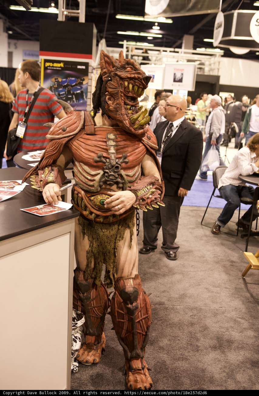 Monster Man Takes Over NAMM Show