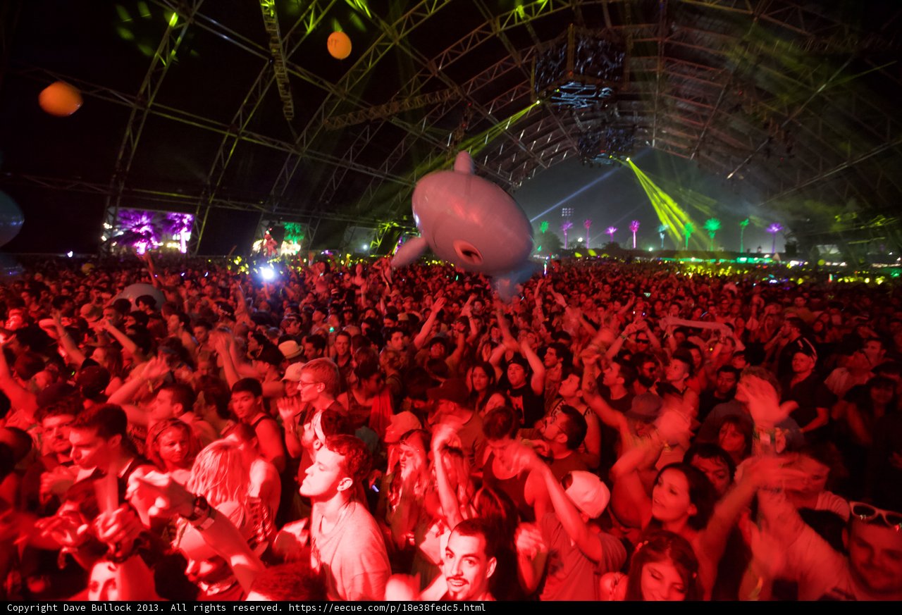 Balloon Fun at Coachella Concert
