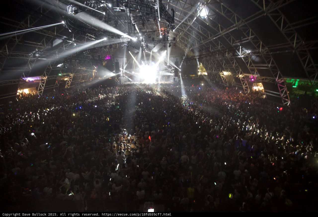 Bright Lights and Big Crowd at Coachella 2015