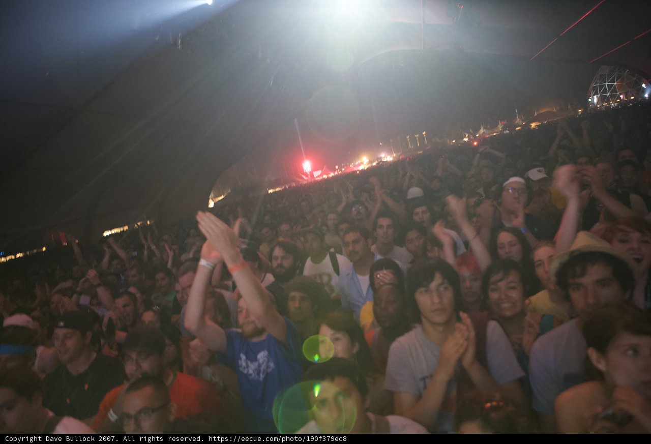 Urban Crowd at Coachella Concert