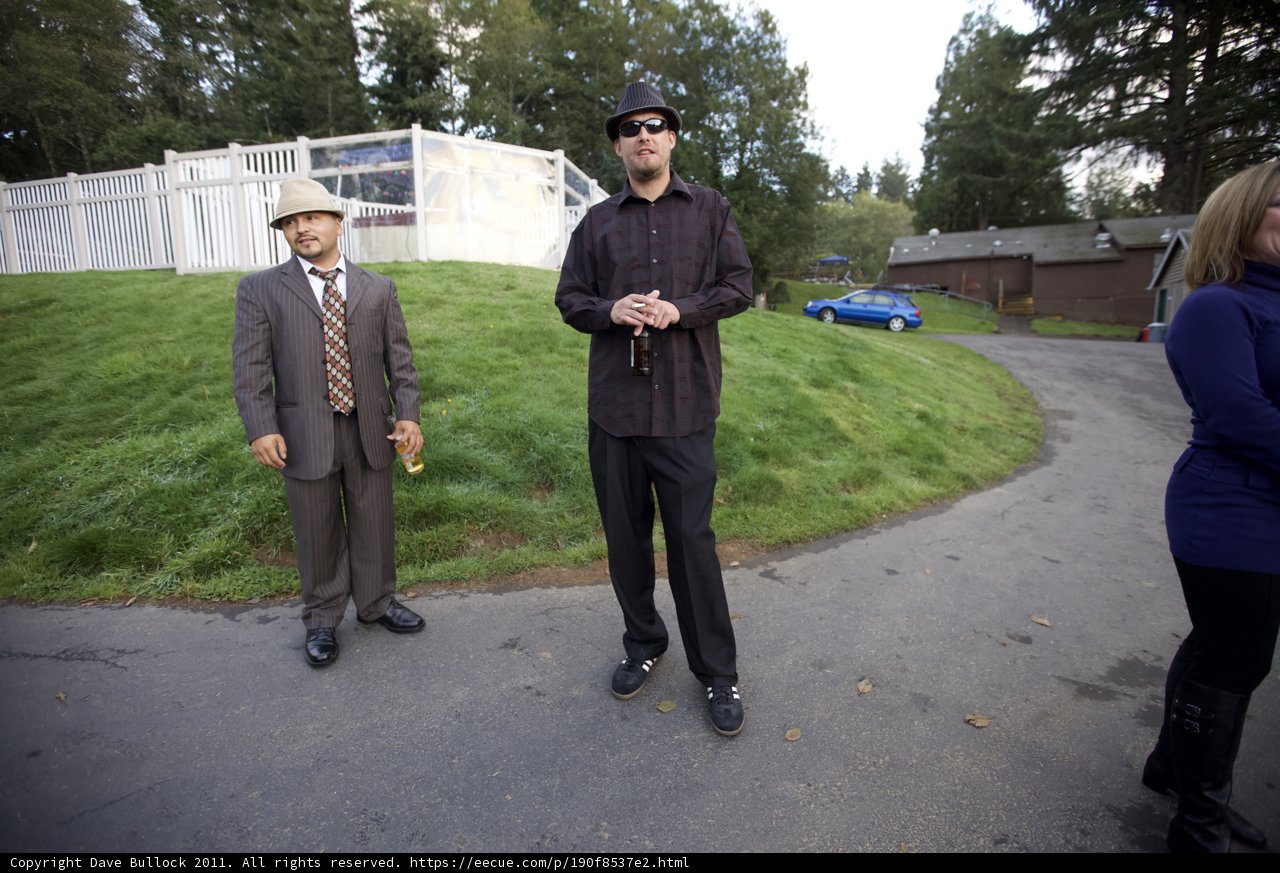 Two Men in Formal Wear, 2011 Wickstrom Wedding