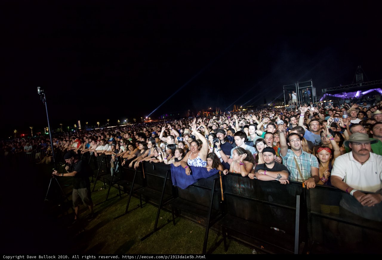 Coachella Crowd Goes Wild