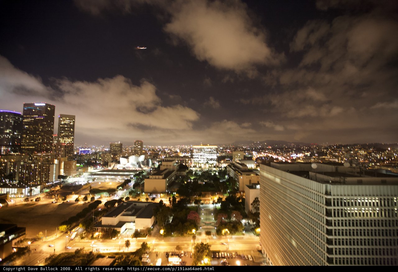 A Nighttime Metropolis View