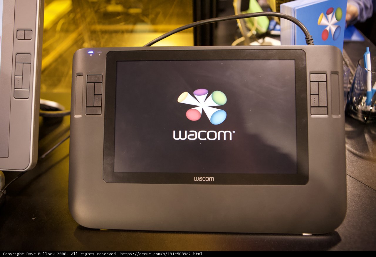 Wacom Tablet with Screen for Digital Drawing