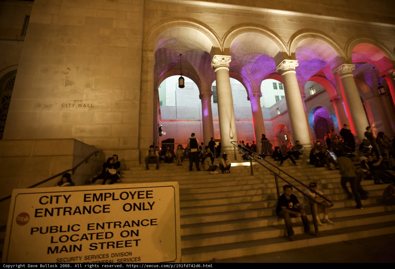 City Employee Entrance Only