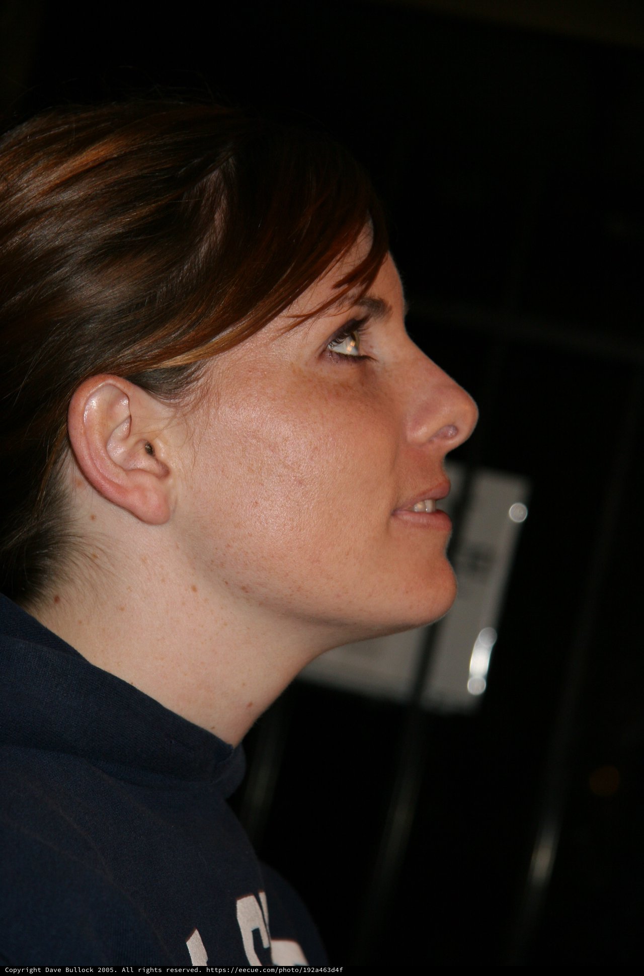 Penelope in Profile: Candid Low-Light Portrait
