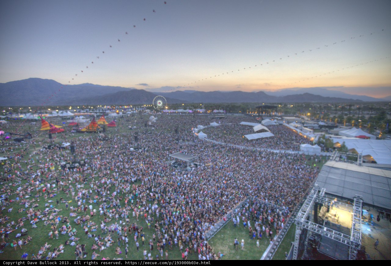 Euphoric Energy at Coachella Concert