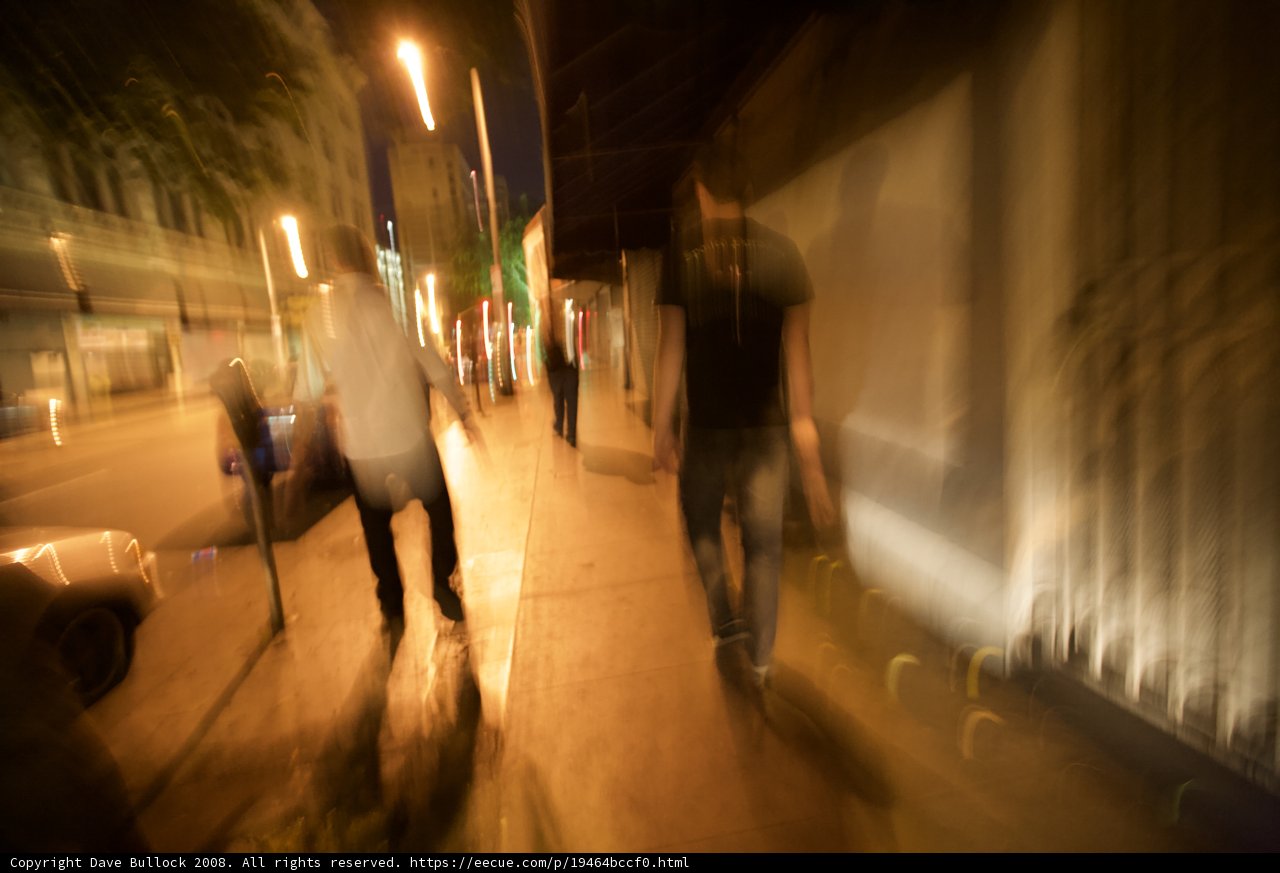 Nighttime Stroll in the City