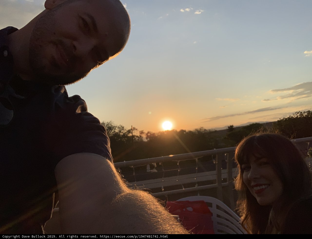 Sunset Selfie in Santa Fe