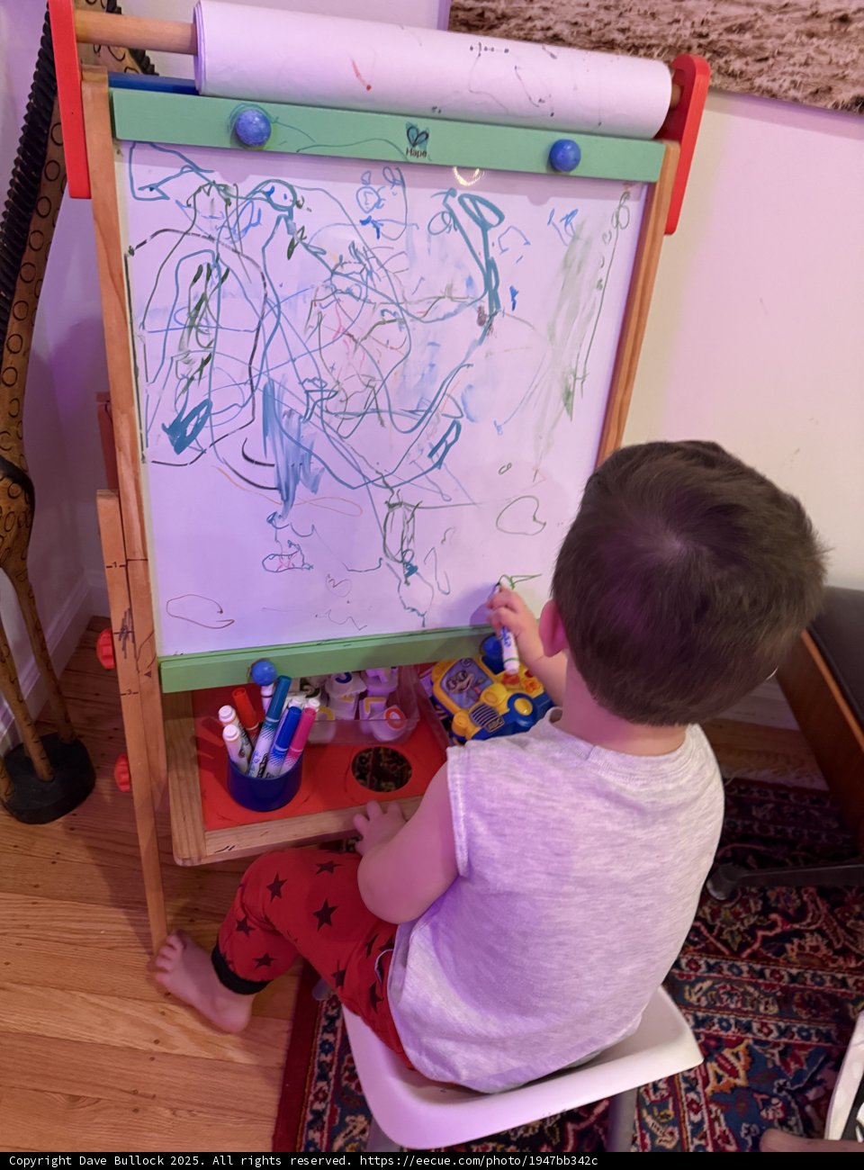 Budding Artist at Work