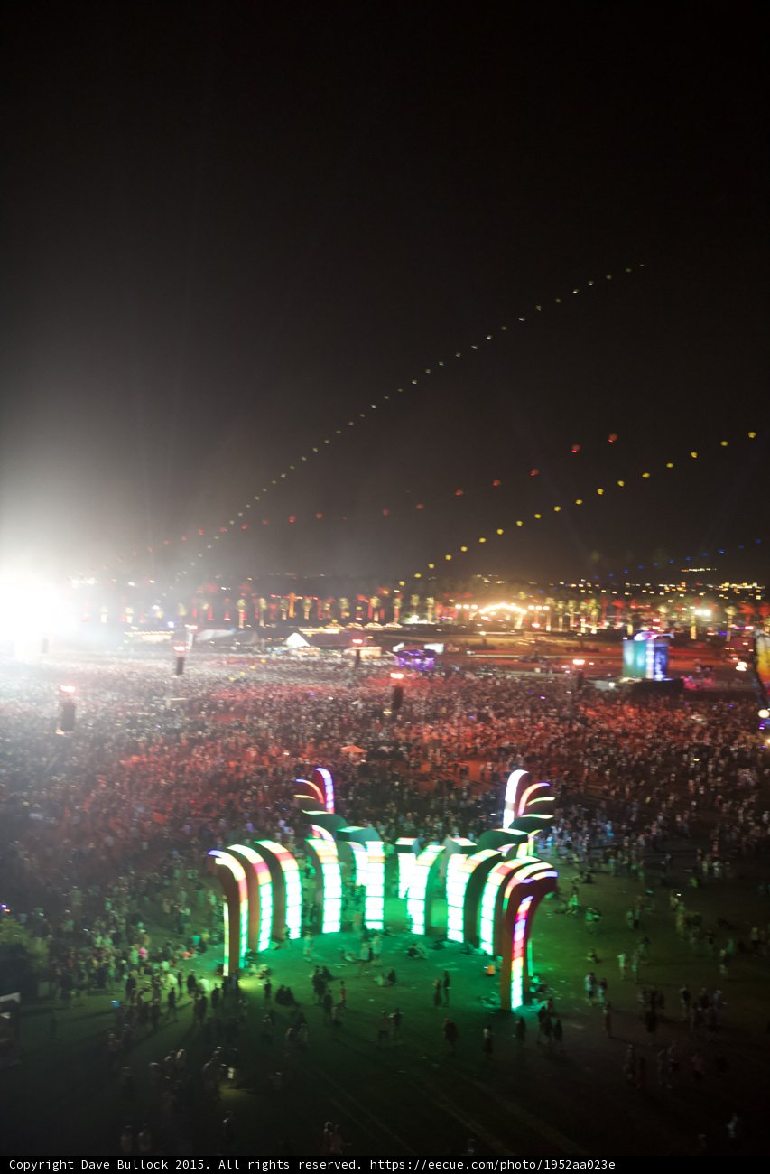 A Colorful Night at Coachella