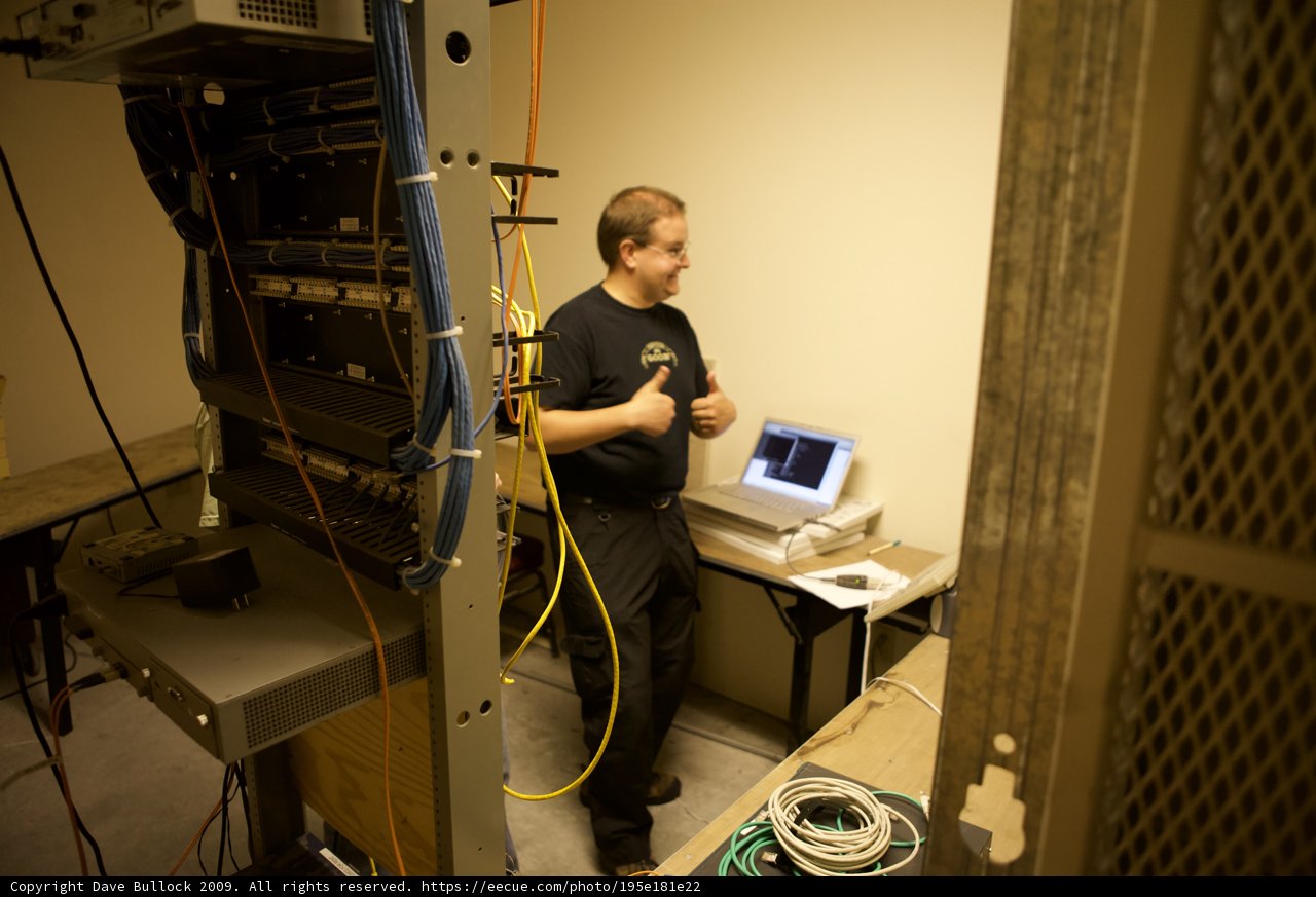 Man in front of Computer