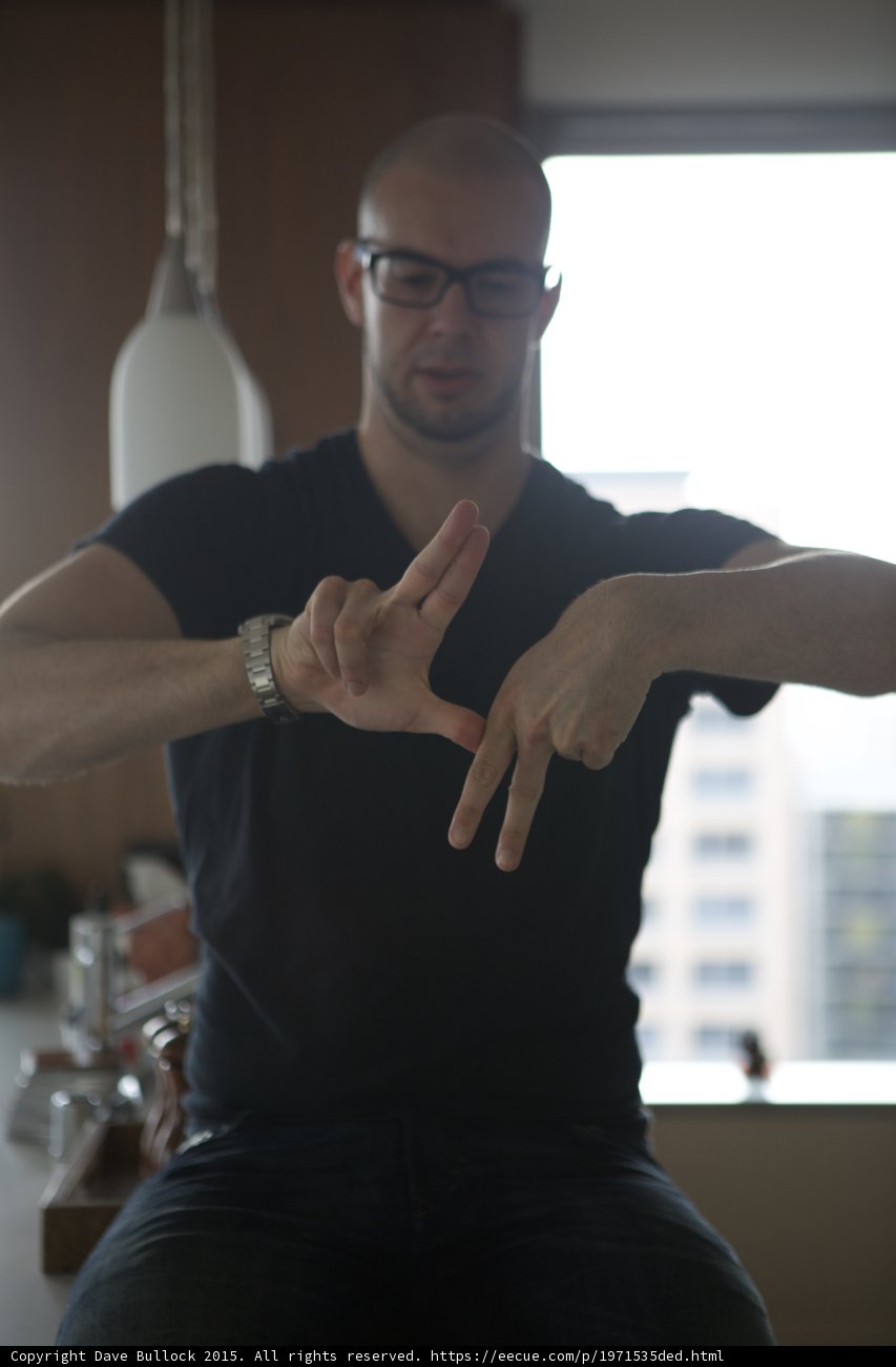 Hand Gesture Close-Up