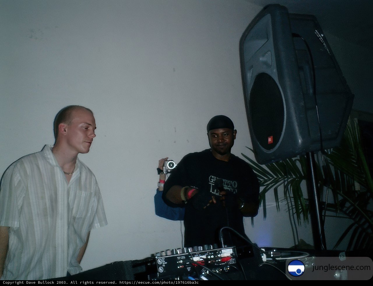Deejay Duo at the Rude Sound Mixer