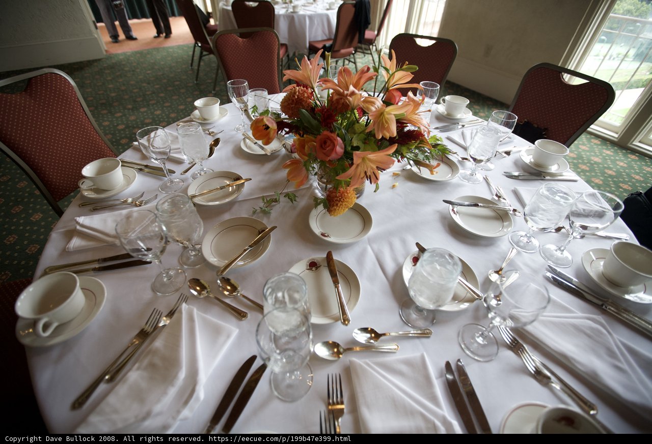 Dining Table Flower Arrangement