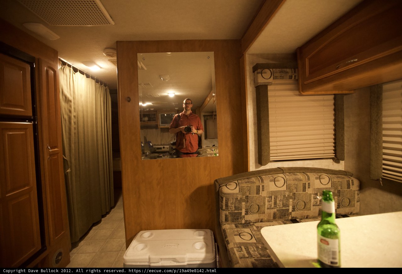 Mirror Selfie in RV