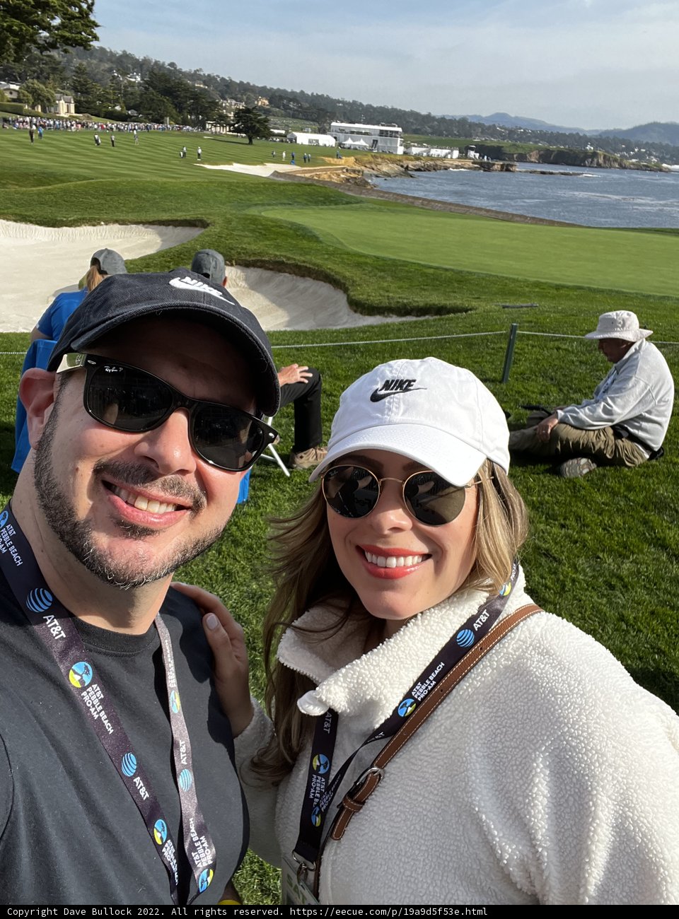 Pebble Beach Selfie-takers