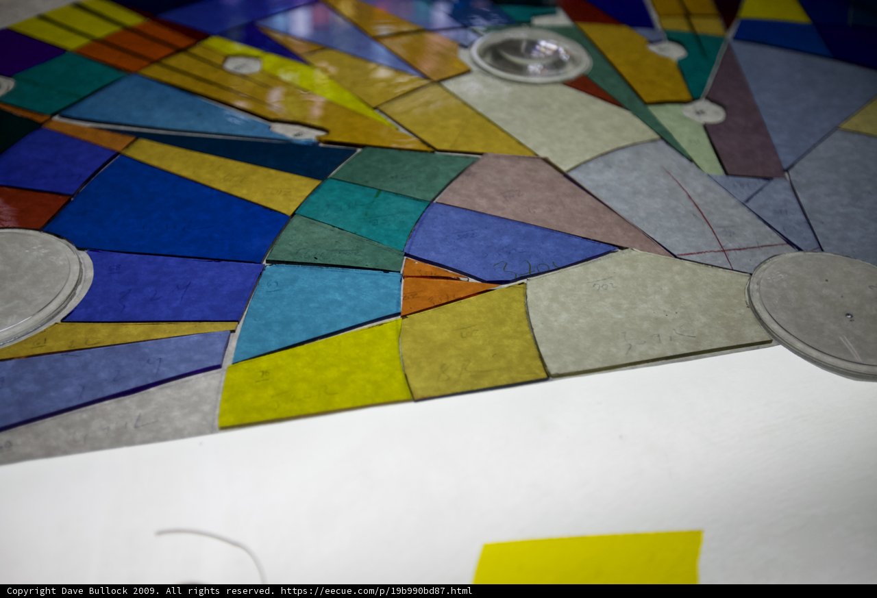 Vibrant Mosaic Tabletop