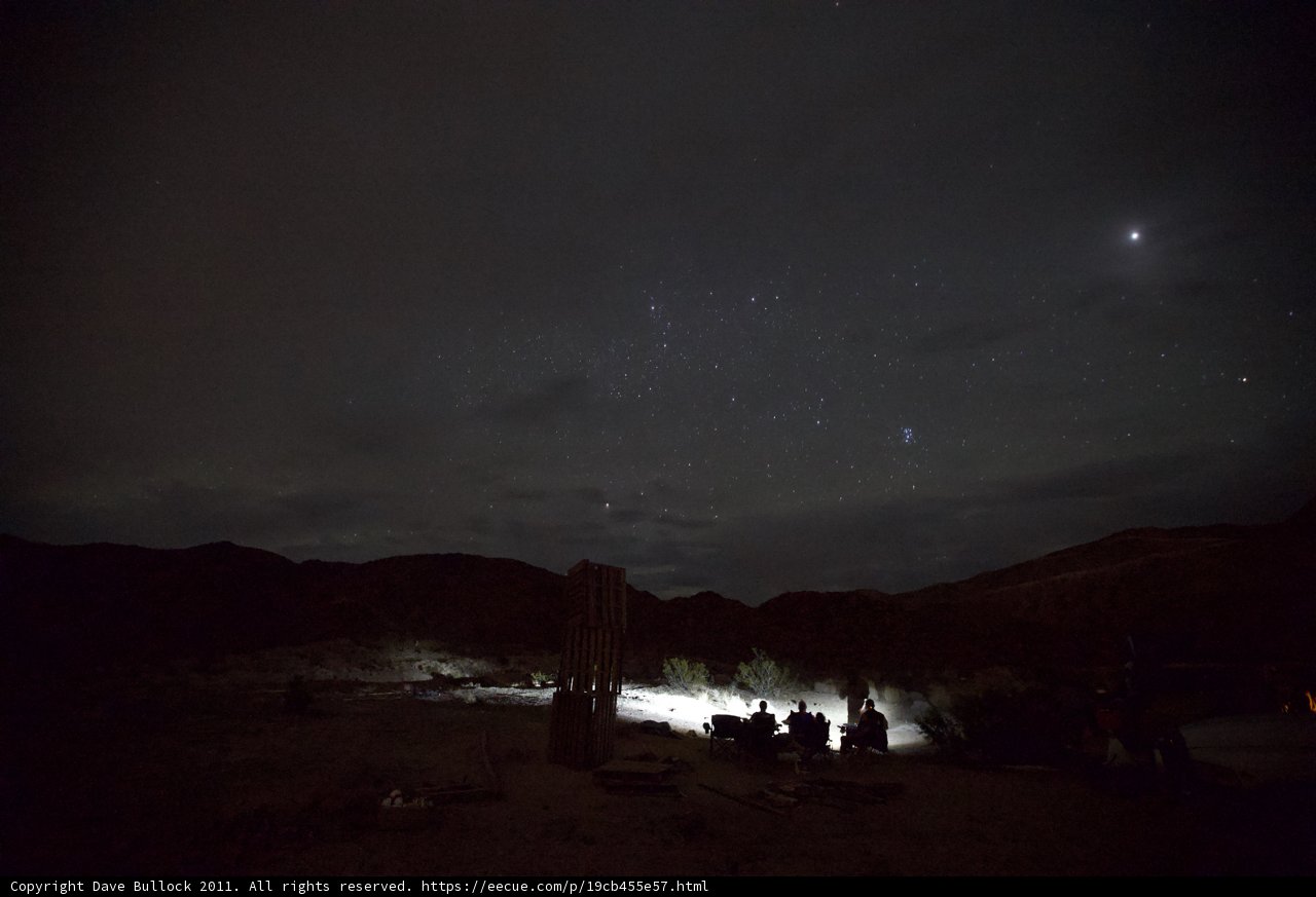 Desert Night Sky