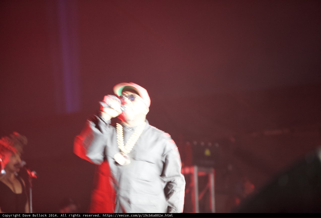 Black Jacketed Entertainer Serenades Coachella Crowd