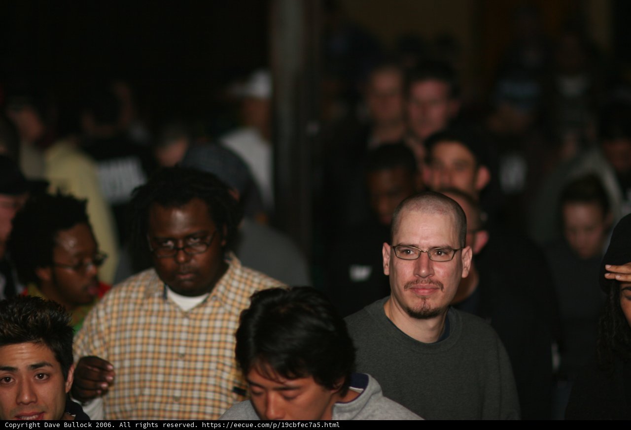 Crowd at the Respect Club
