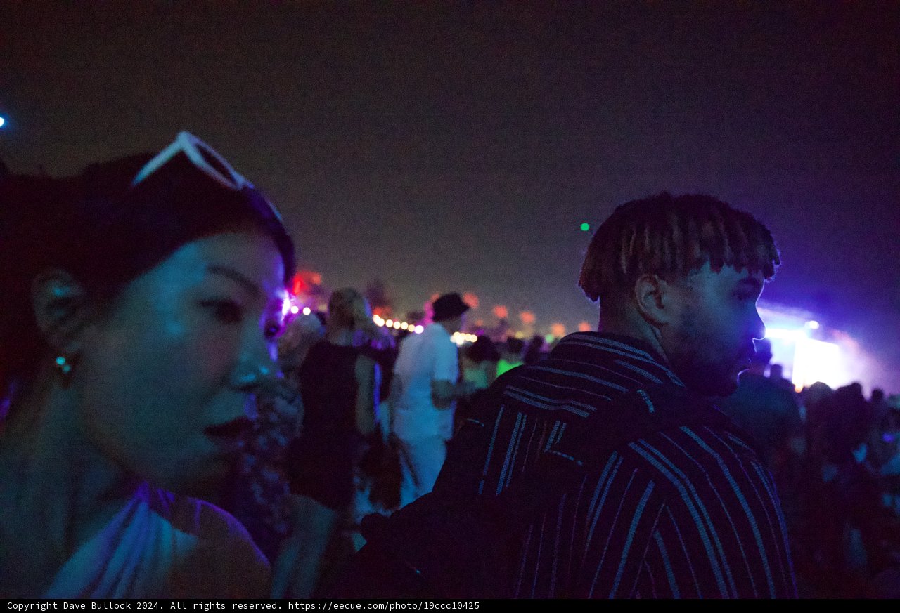 Vibrant Echoes: Coachella Nights