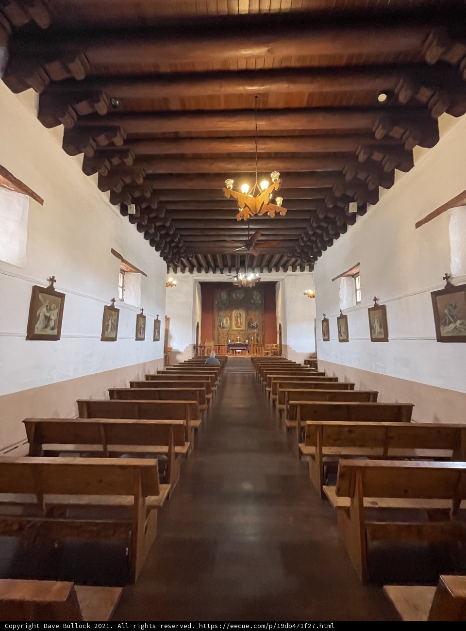 Peaceful Prayer in the Historic Chapel