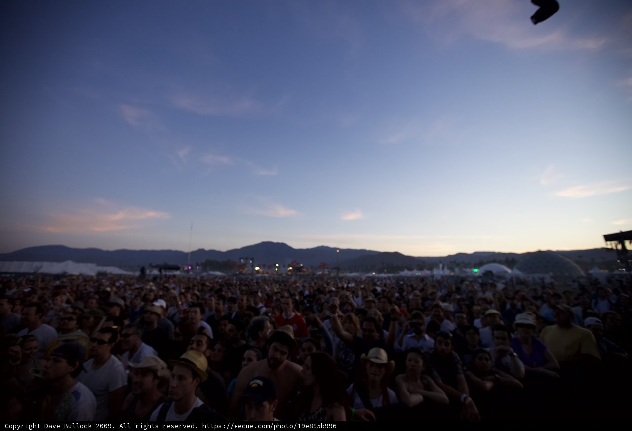 Coachella 2009: The Crowded Hill