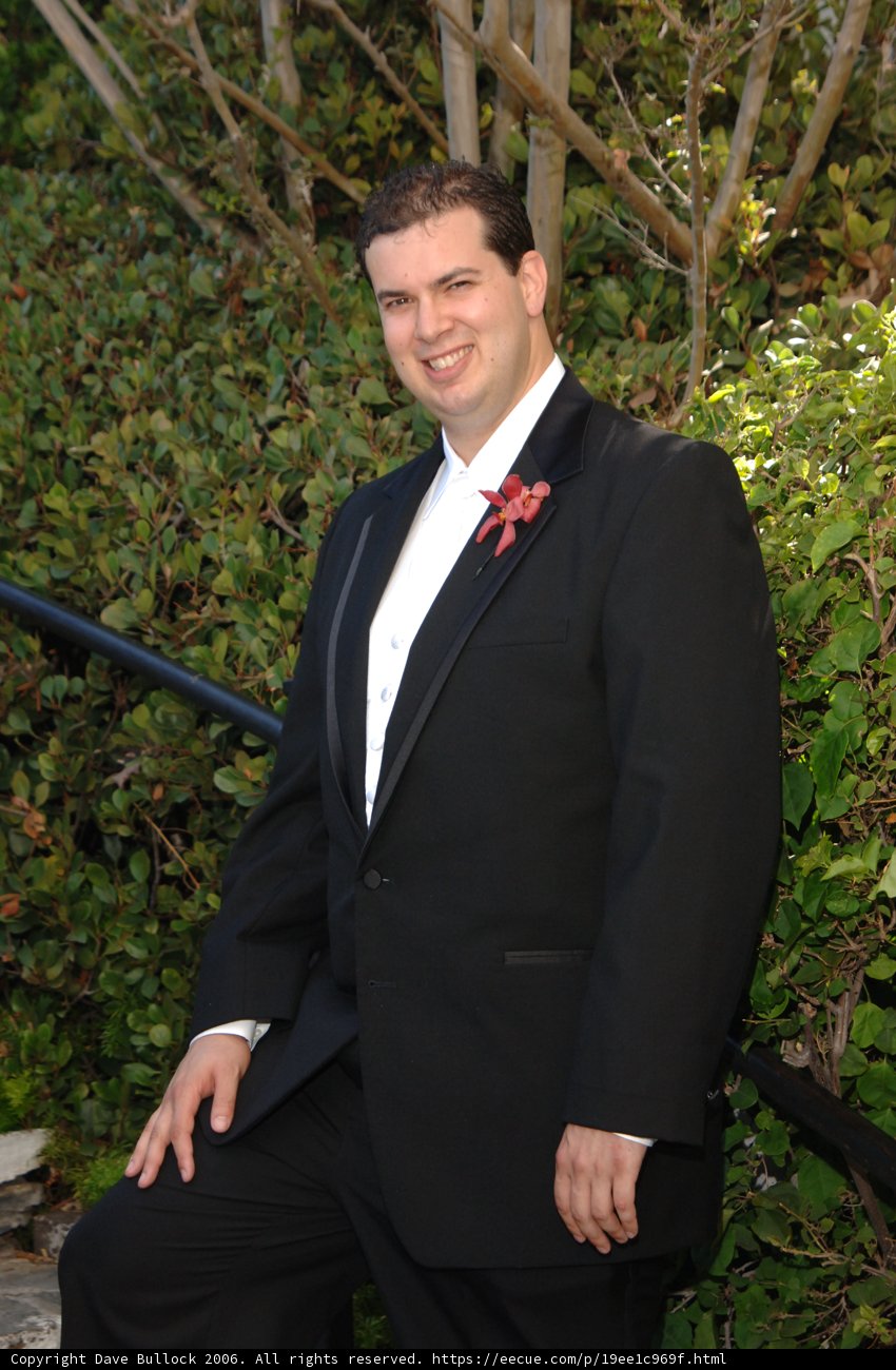 Suave Dave in His Tuxedo