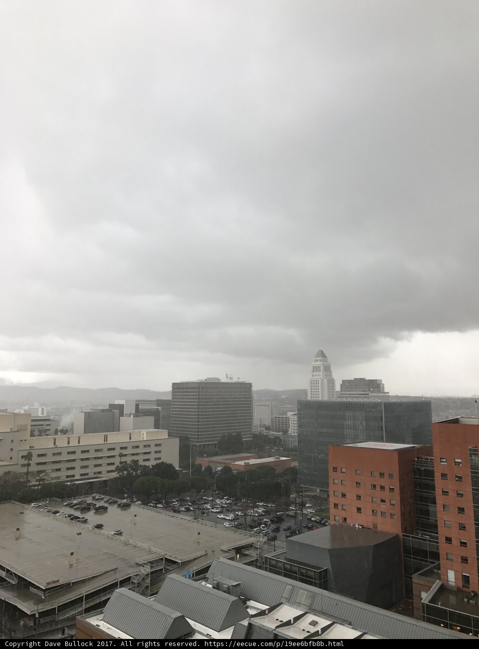 Overlooking the City from The Broad