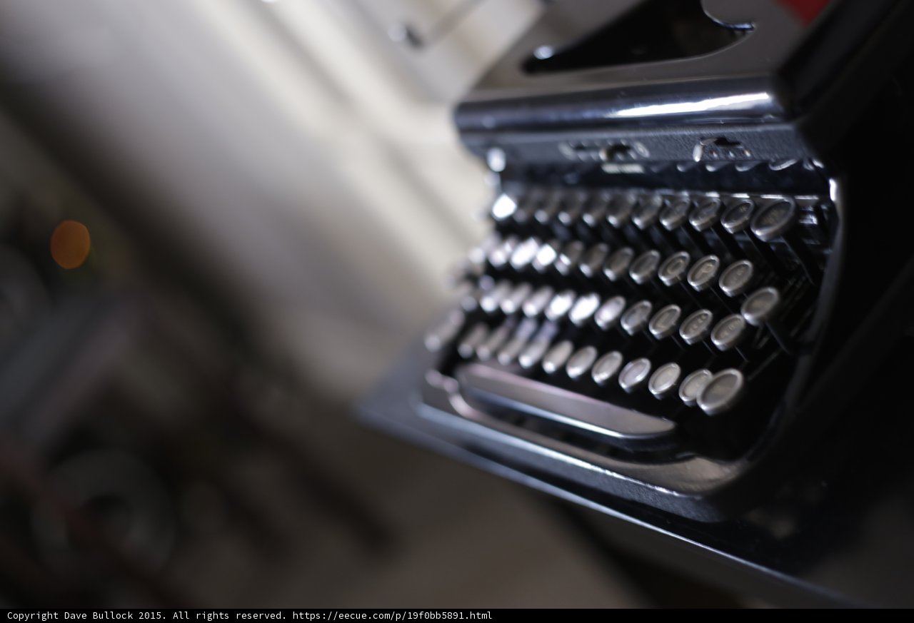 The Vintage Writing Machine