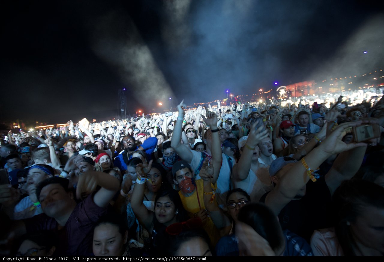 Hands Up in the Night Sky