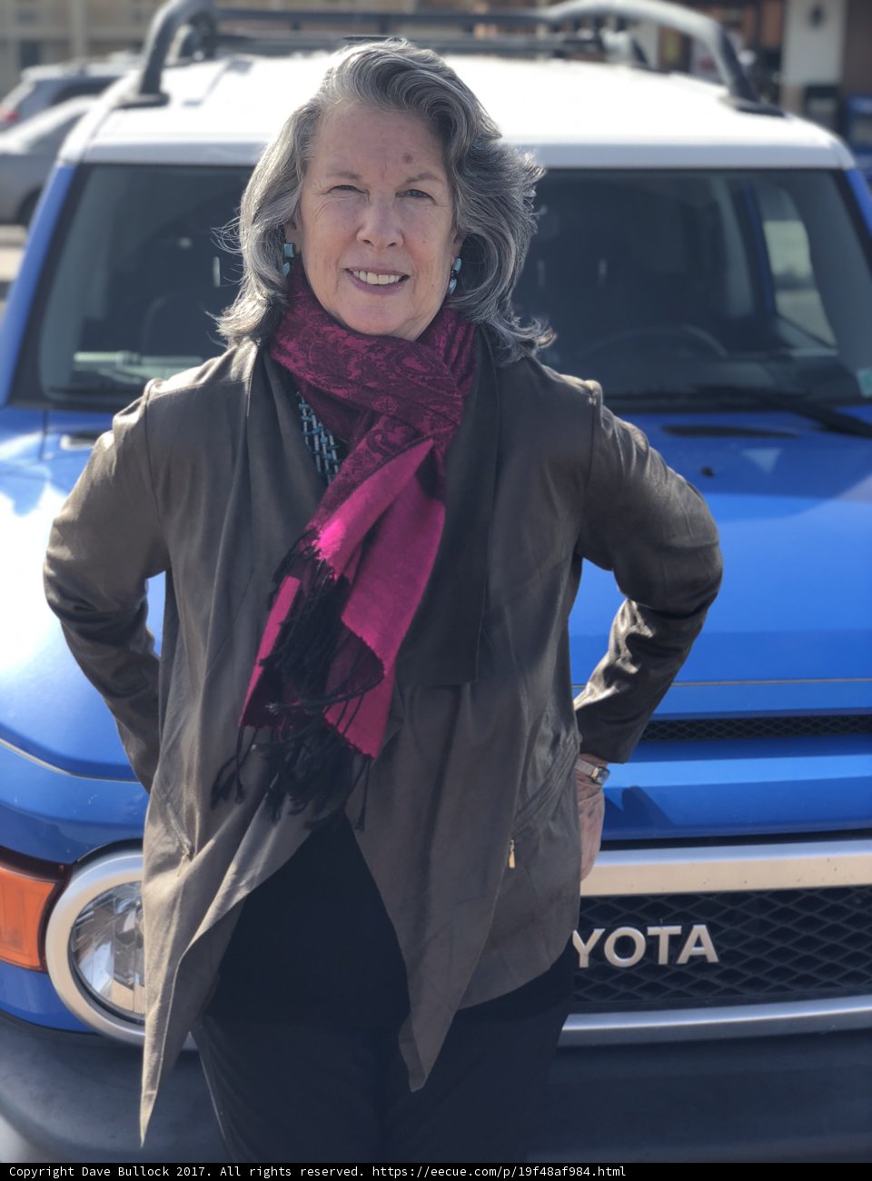 Blue Toyota Ride