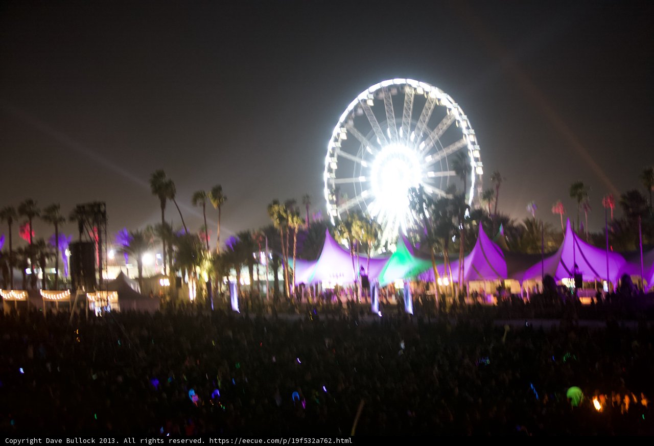 Nighttime Fun at Coachella