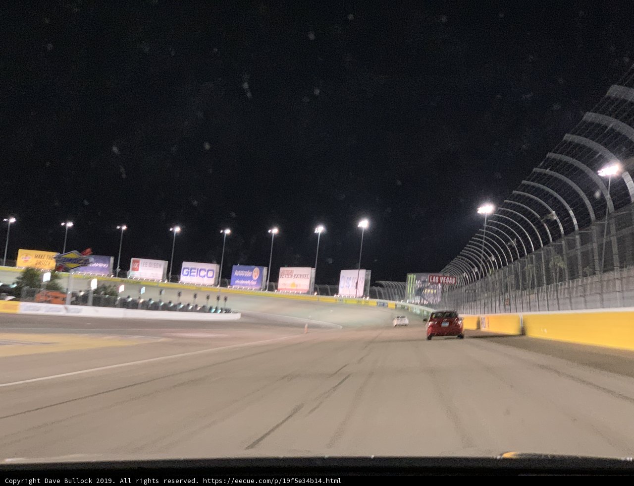 Nighttime Racing at Las Vegas Motor Speedway