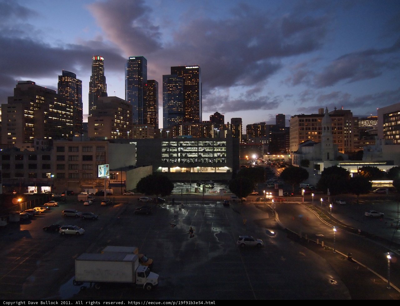 Dusk over the City of Angels