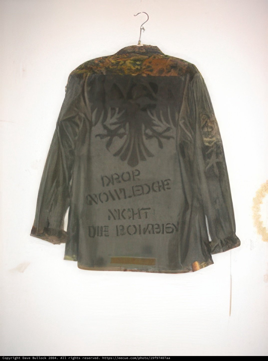 Message on a Hanging Shirt