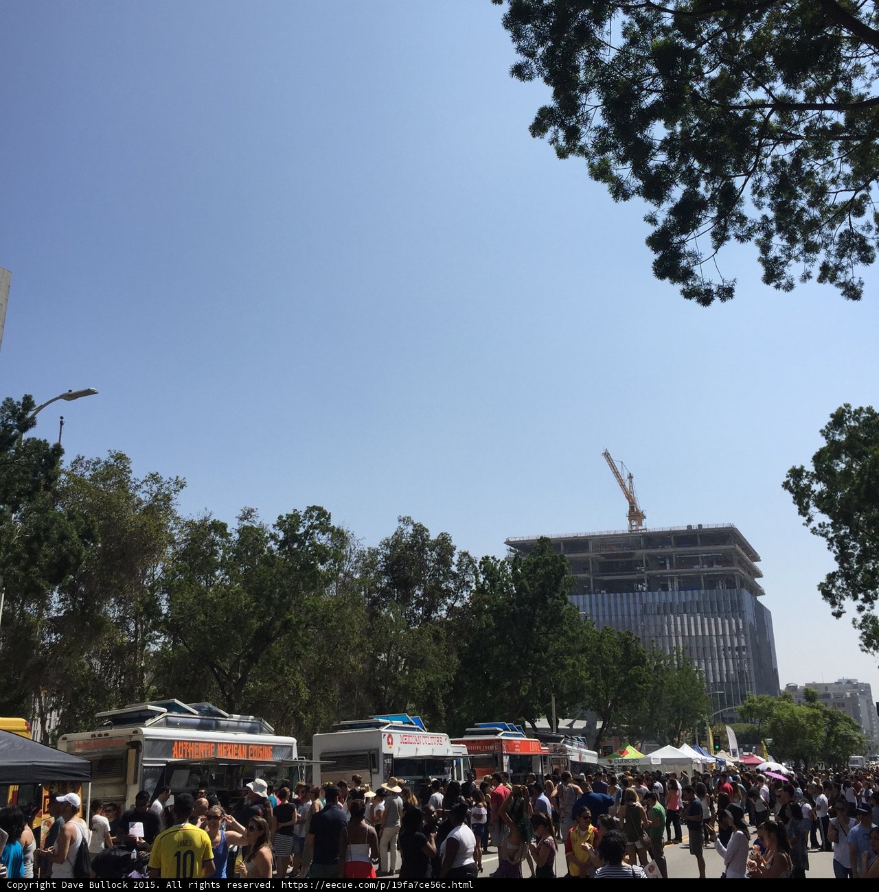 Food Truck Festival Crowd
