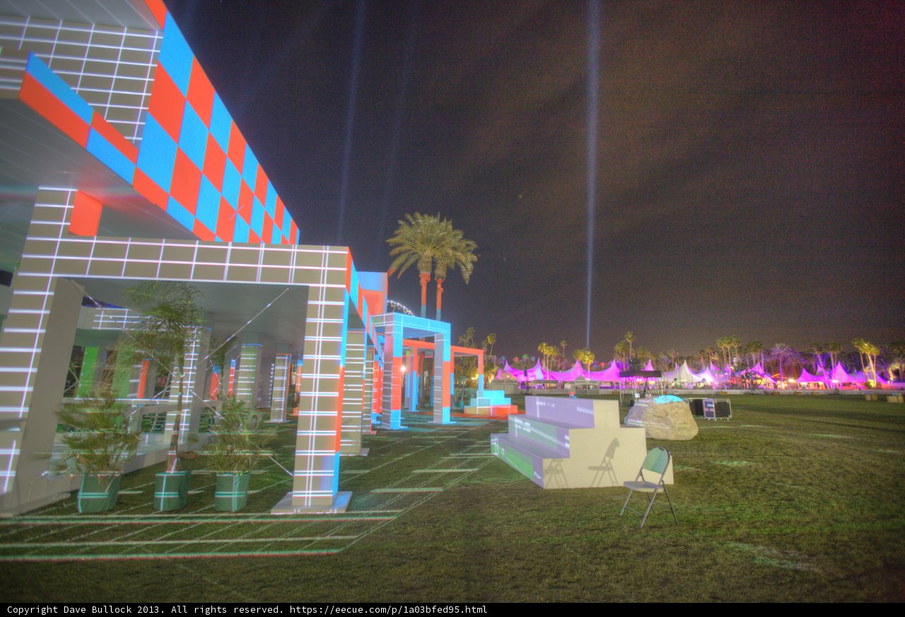 A Colorful Metropolis at Night