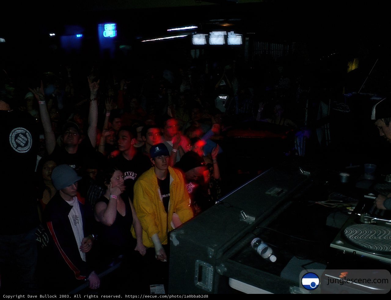 Nightclub Crowd Goes Crazy for DJ Performance