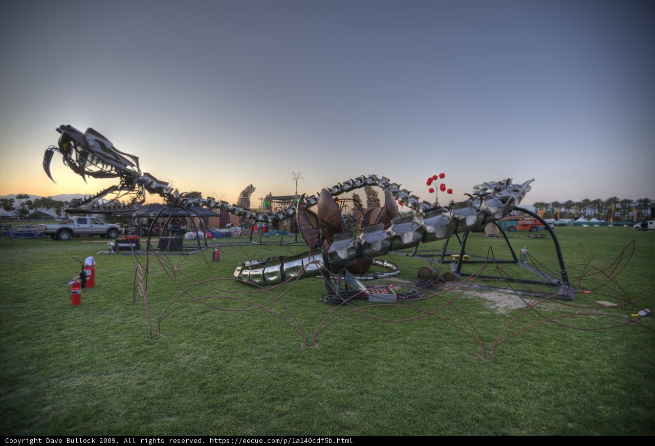 Fire-Breathing Dragon in a Field