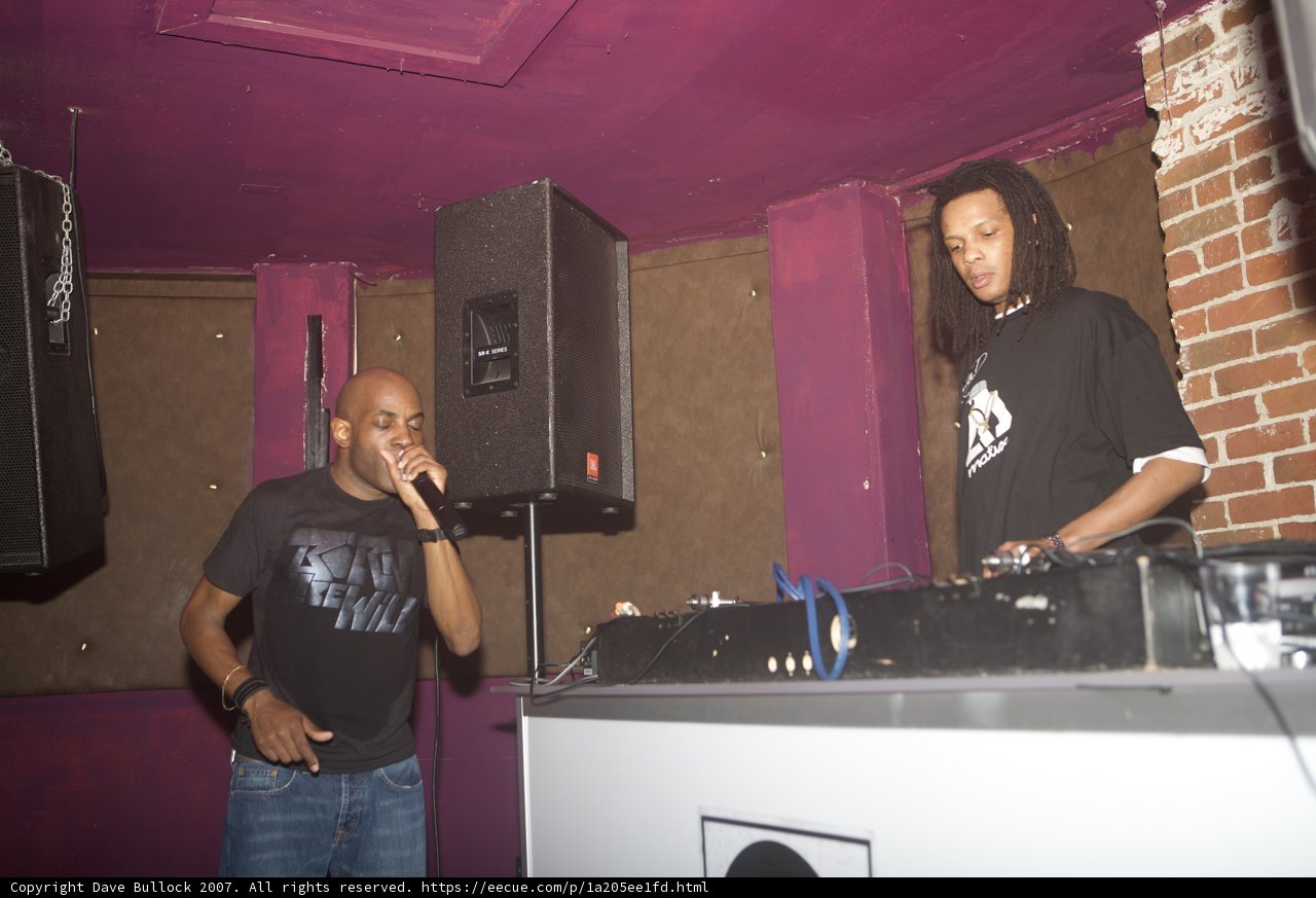 MC Q and DJ in Action