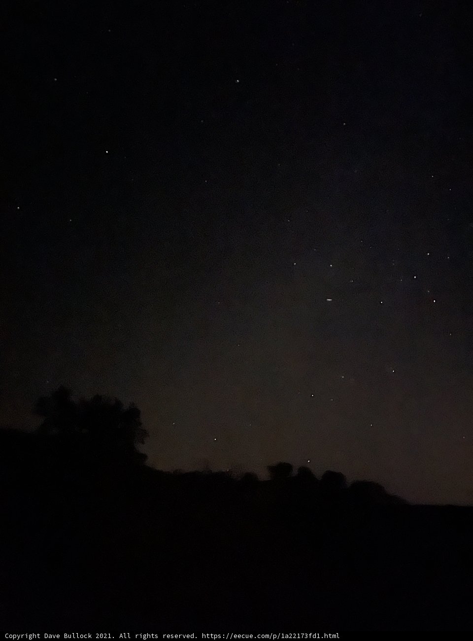A Starry Night in Sandia Park